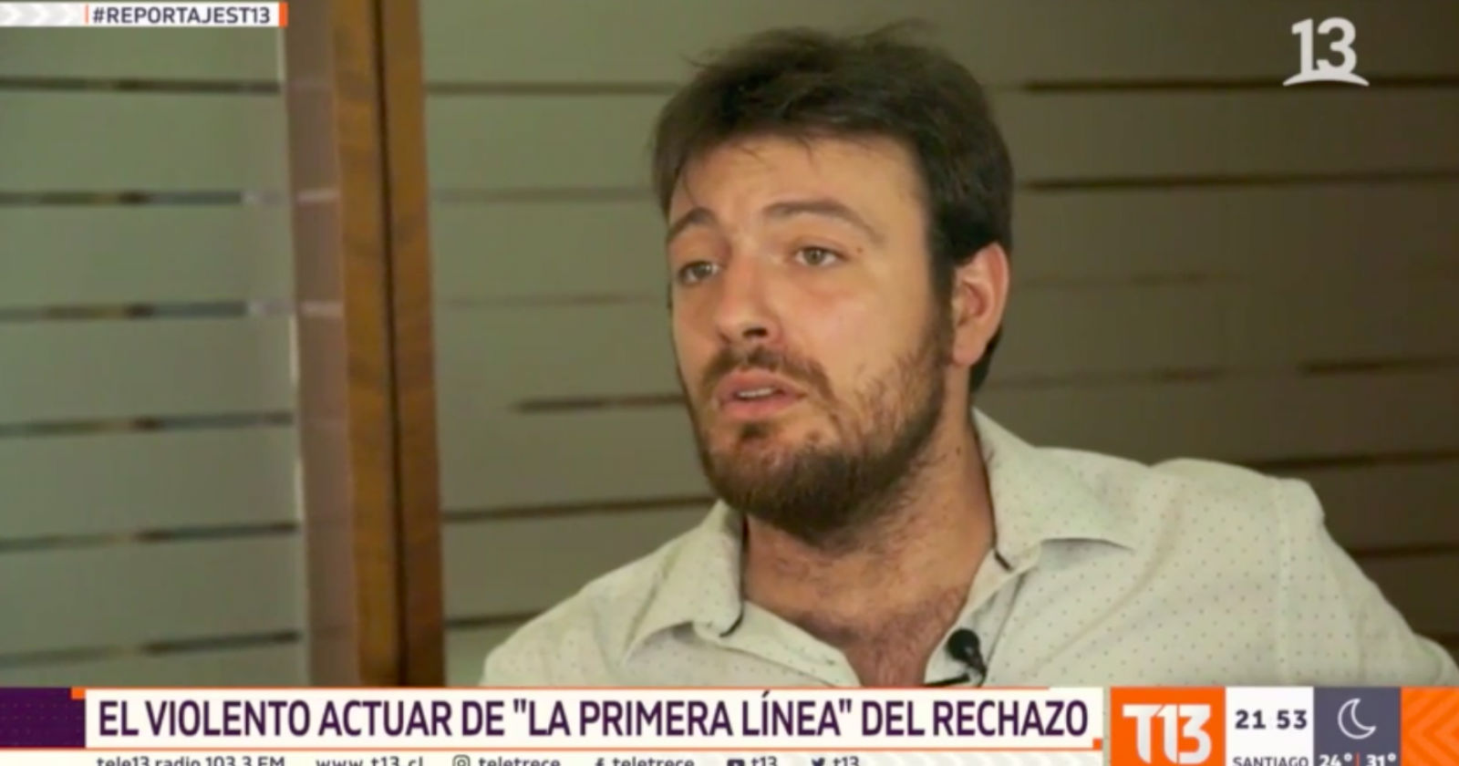 Entrevista a Sebastián Izquierdo en T13 fue lo más denunciado al CNTV en marzo