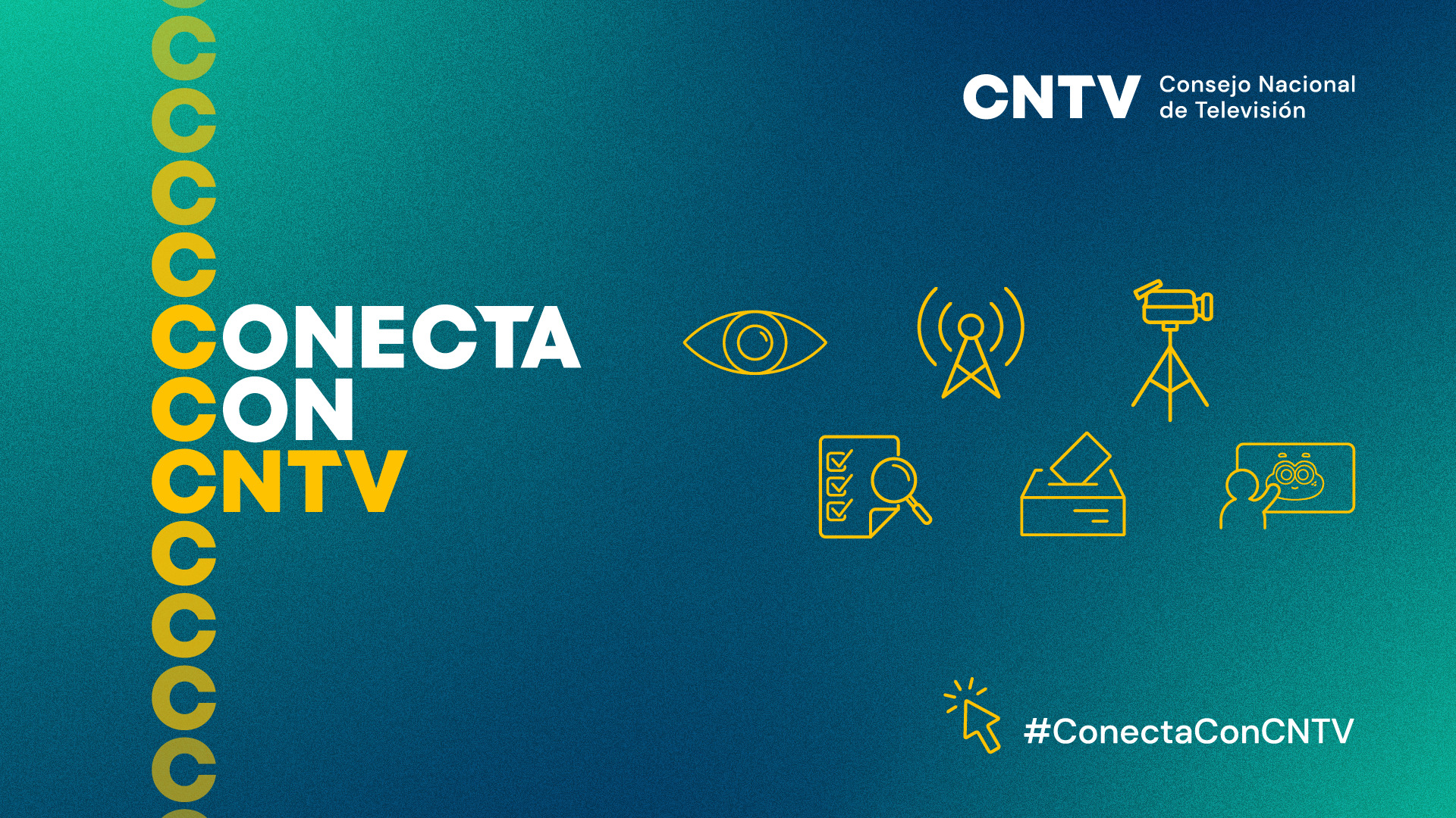 Ponte al día con nuestra campaña #ConectaConCNTV
