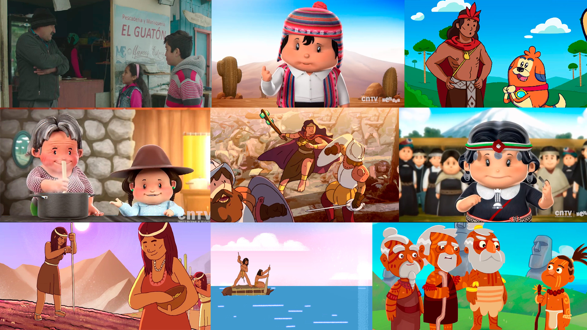 Día de los Pueblos Indígenas: CNTV recomienda series infantiles sobre la riqueza cultural de nuestros pueblos