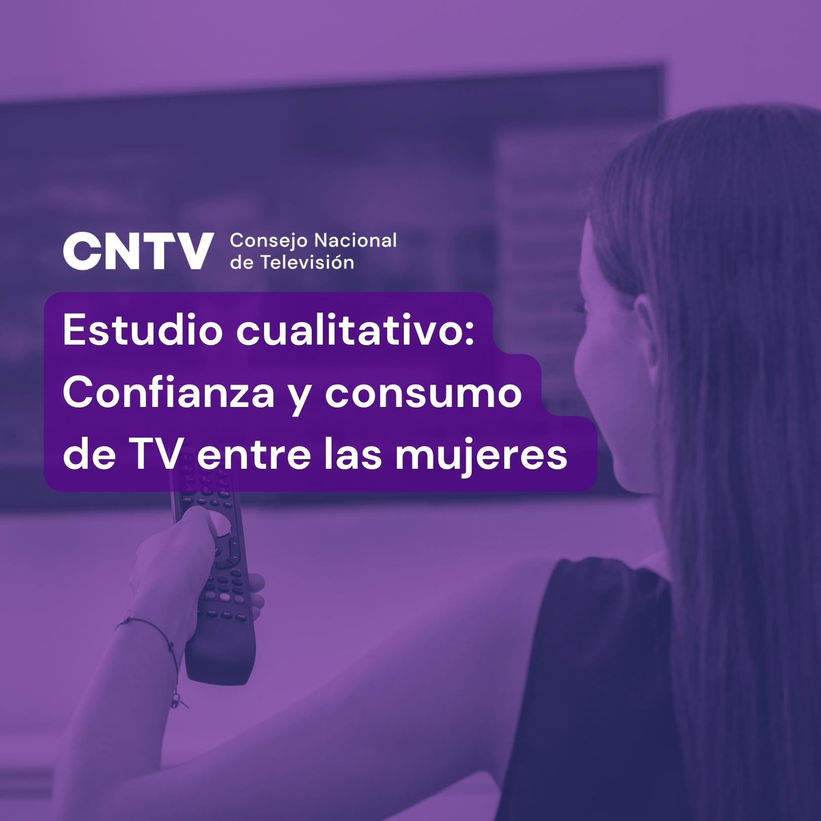 ¿Confían las mujeres en la televisión chilena?