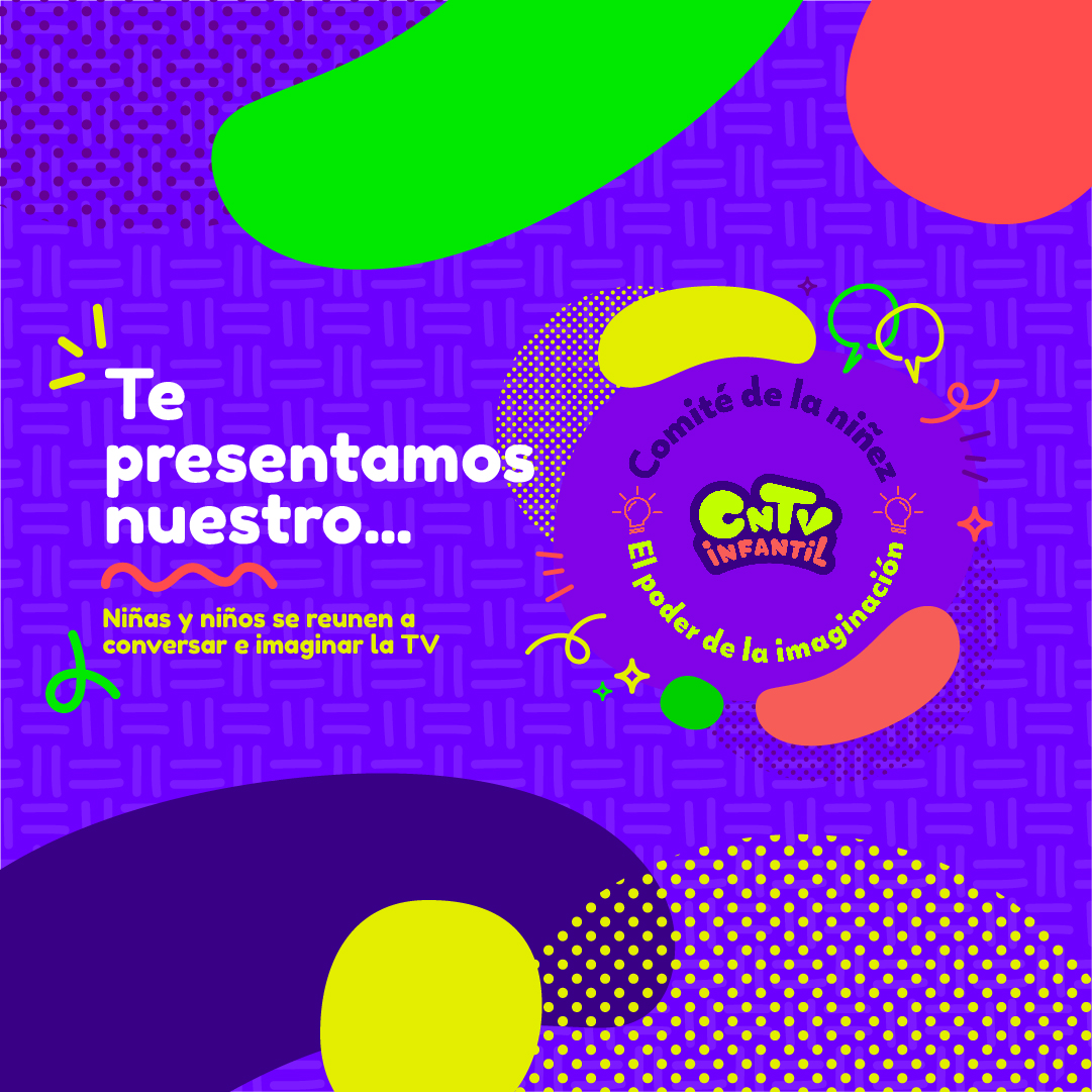 CNTV presenta Comité de la Niñez e invita a participar en el espacio durante 2023
