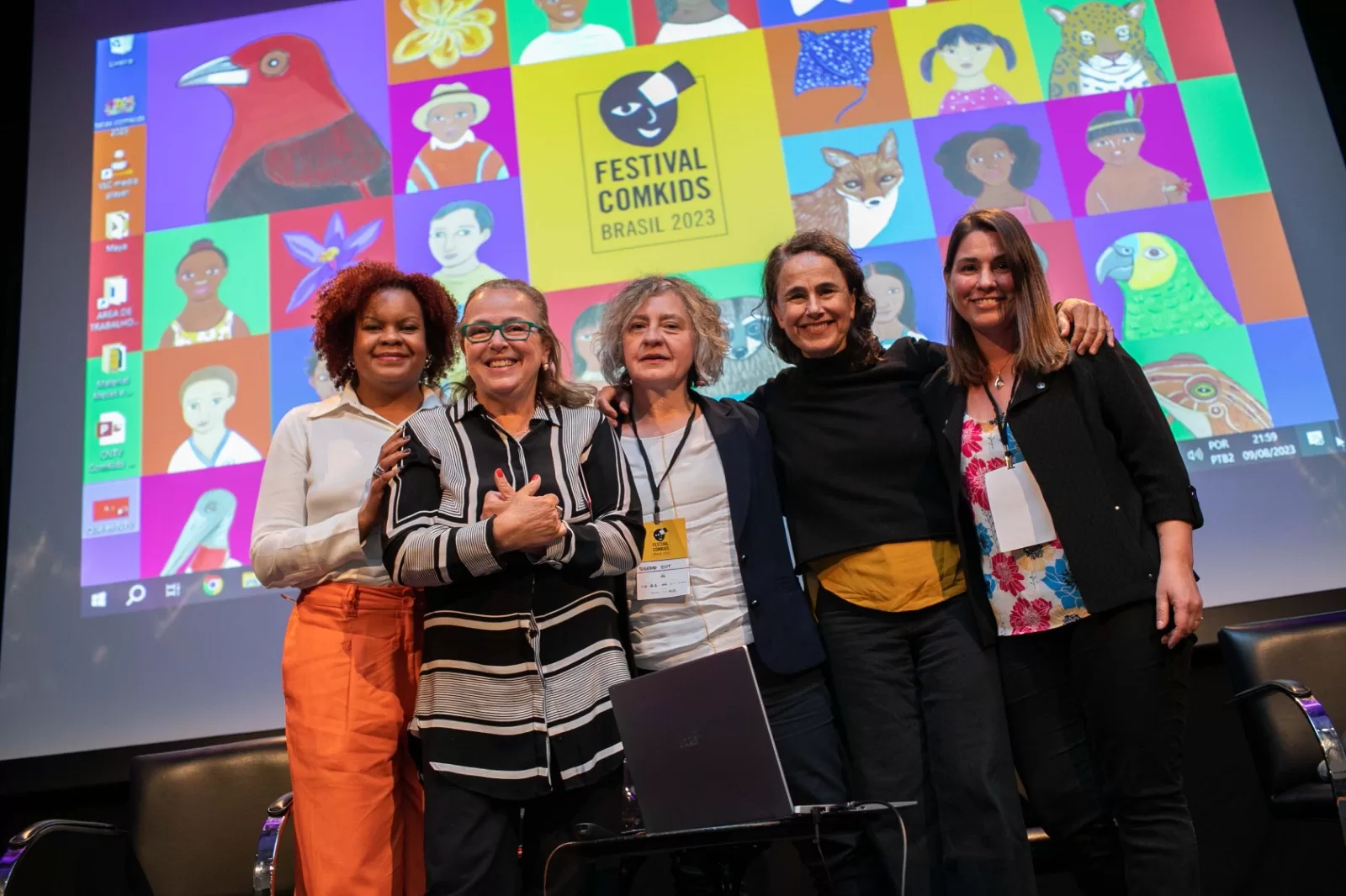 Directora de CNTV Infantil expone en Festival Internacional Comkids 2023