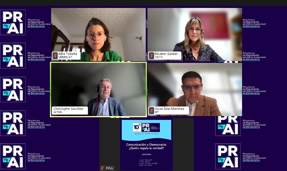 Expertos analizan los desafíos de la desinformación en procesos electorales en jornada abierta de la PRAI