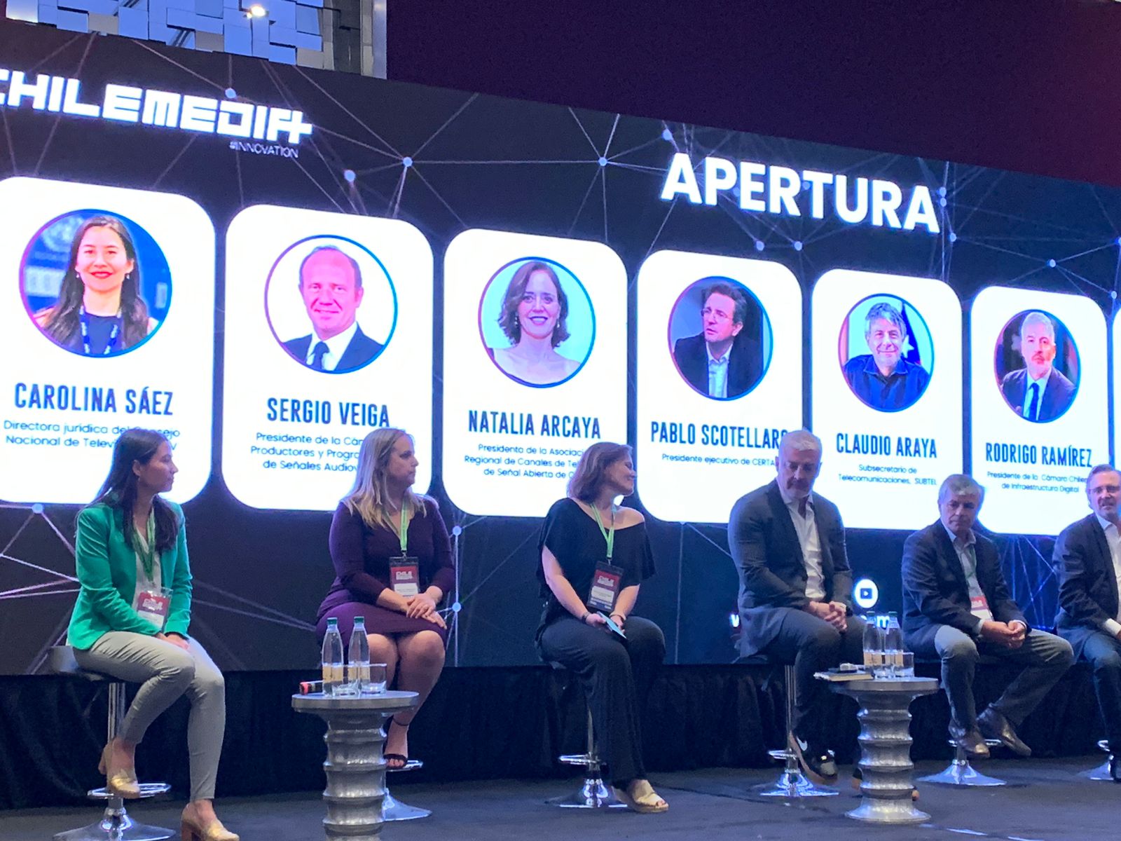 CNTV participa en apertura de Chile Media Show 2024