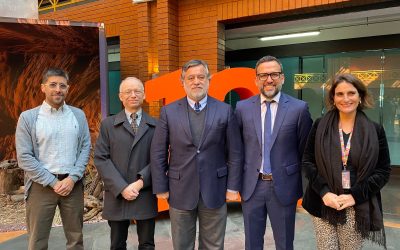 Presidente del CNTV participa en ceremonia de cambio de mando de la Federación de Medios