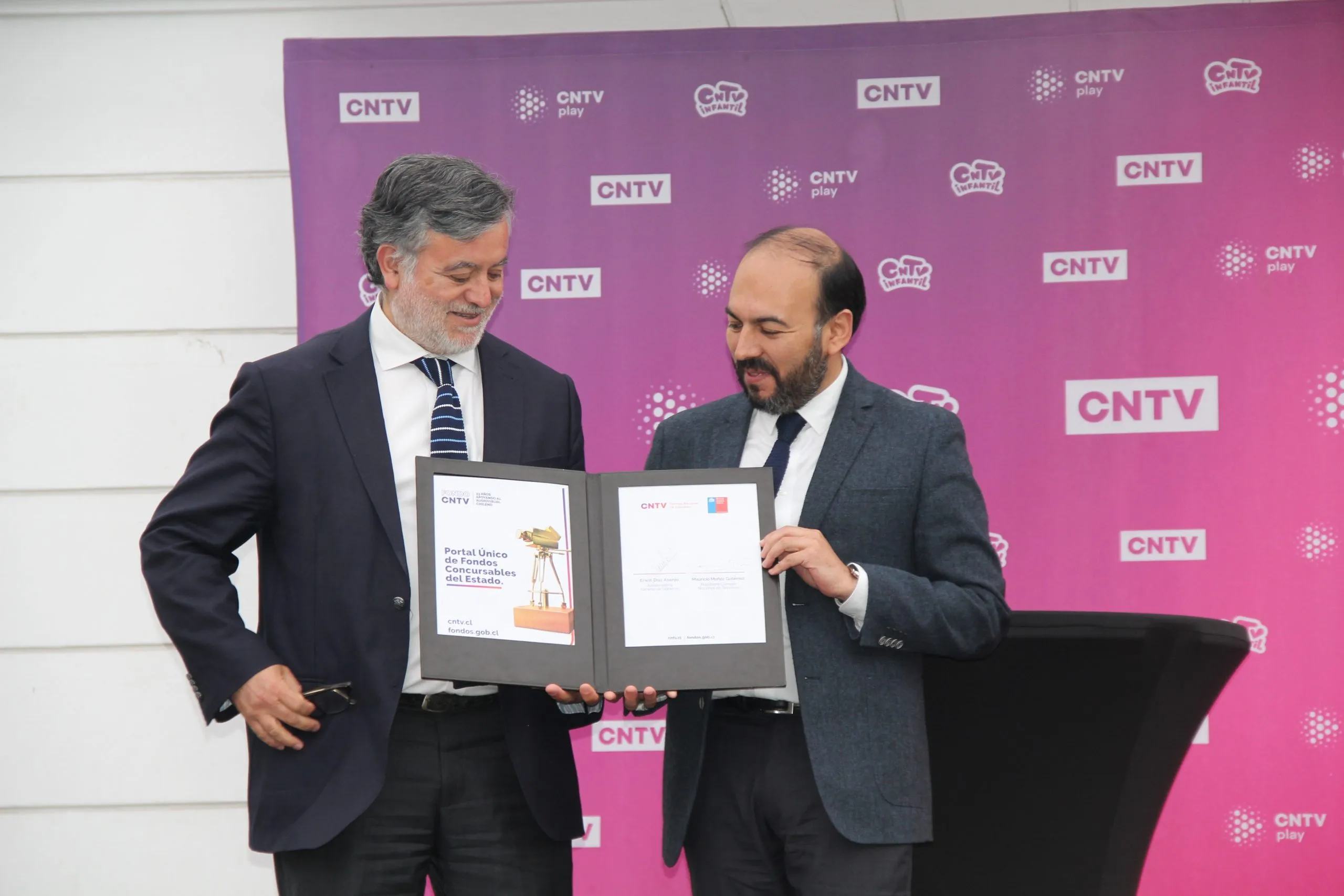 CNTV se incorpora al Portal Único de Fondos Concursables del Estado a través de convenio con la Segegob