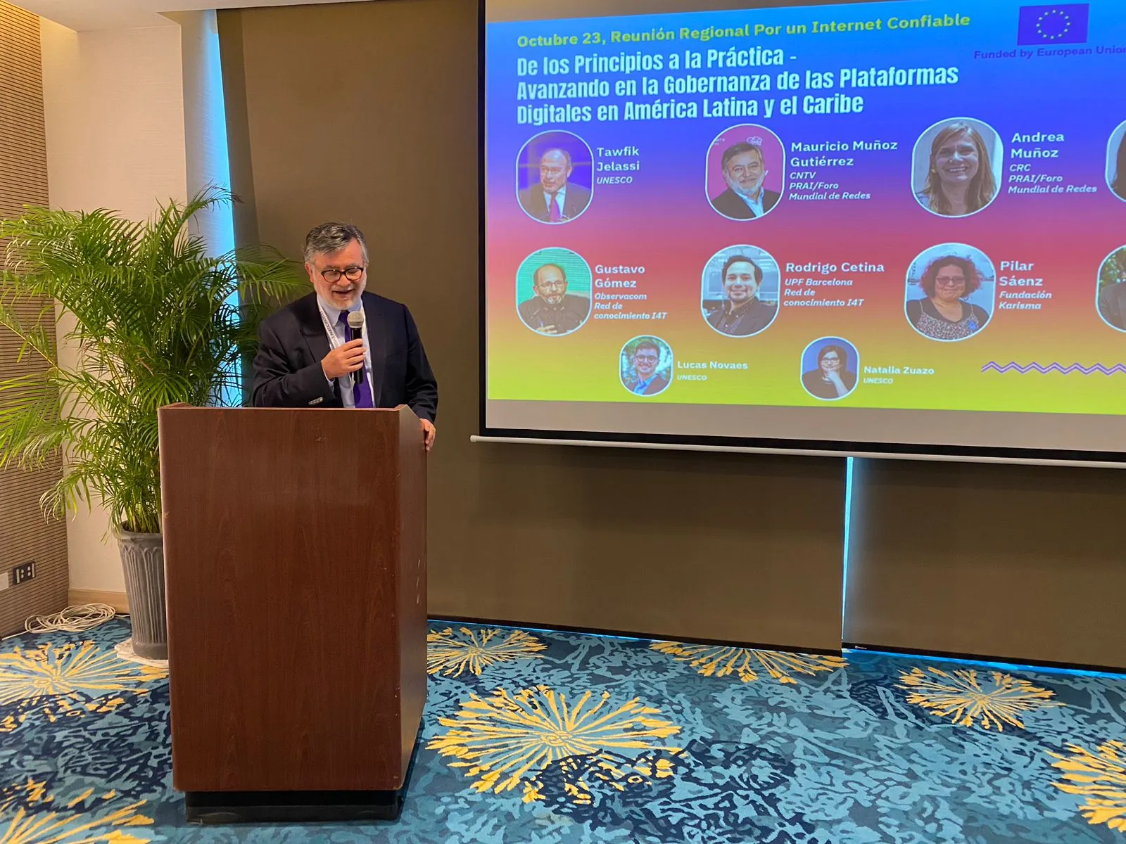 Presidente del CNTV participó en la Semana Global de Alfabetización Mediática e Informacional de la UNESCO